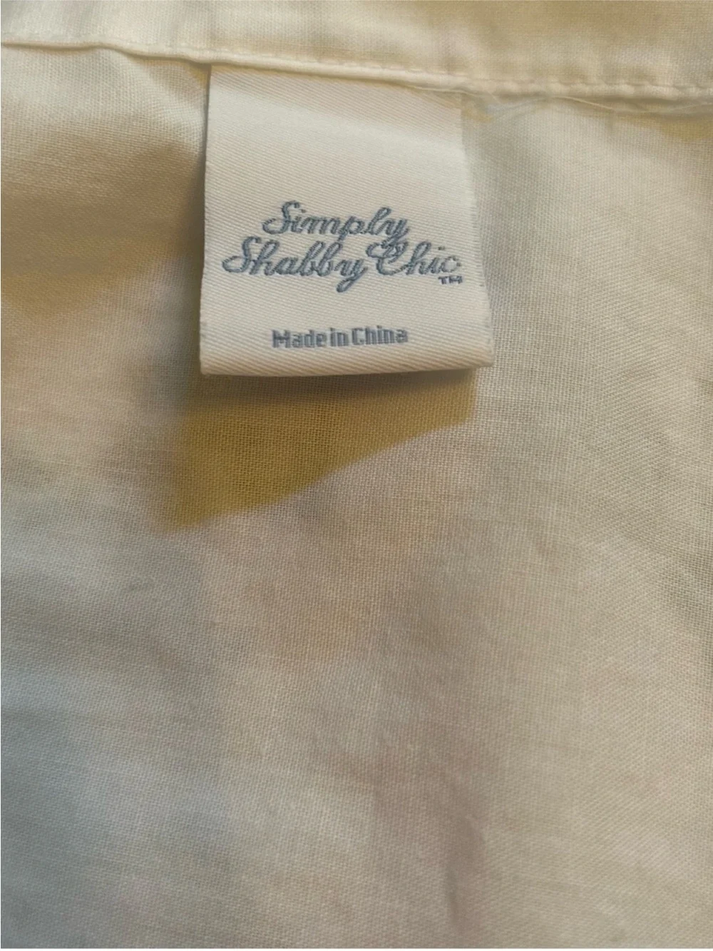 Simply Shabby Chic White Ruffled Bed Skirt